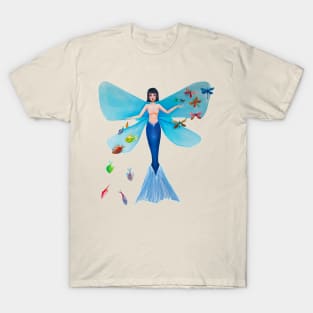 winged mermaid T-Shirt